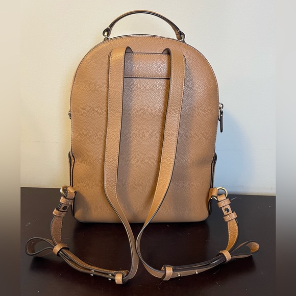 Kate Spade Hudson Large Backpack Tan, Like New Condition - Picture 3 of 15